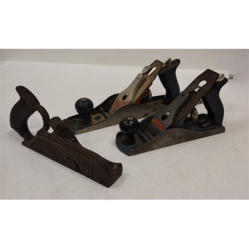 THREE STANLEY WOOD PLANES