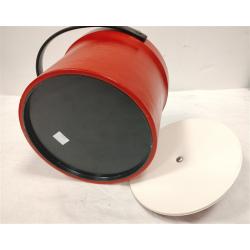 RED VINYL ICE BUCKET
