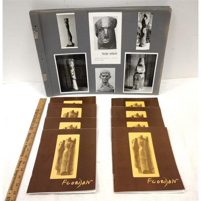 FLORIJON MICHIVICH 1935-2021 LARGE EPHEMERA COLLECTION