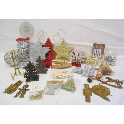 BOX LOT OF CHRISTMAS