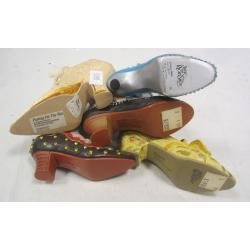 COLLECTION OF 14 DECORATIVE SHOES - "JUST THE RIGHT SHOE" AND OTHERS