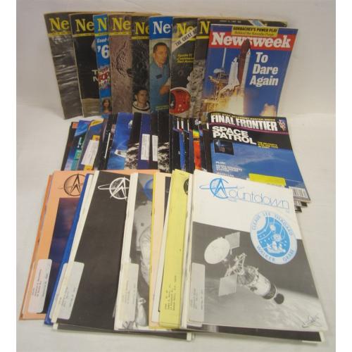 COLLECTION OF 1960 - 1980 SPACE RELATED MAGAZINES