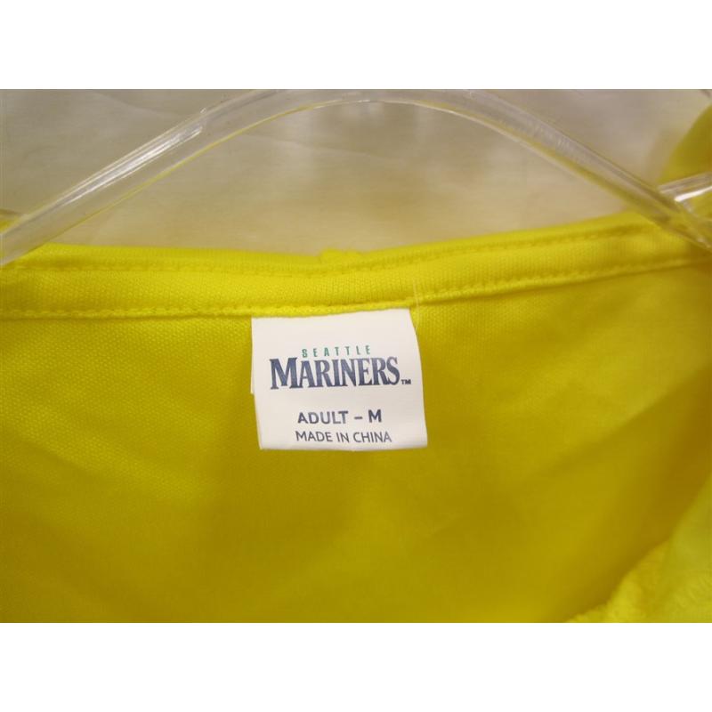 MARINERS RANDY AROZARENA YELLOW CROSSED ARM JERSEY