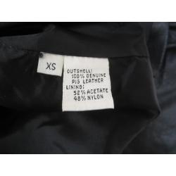 CALVIN KLEIN SMALL LEATHER WOMEN'S JACKET