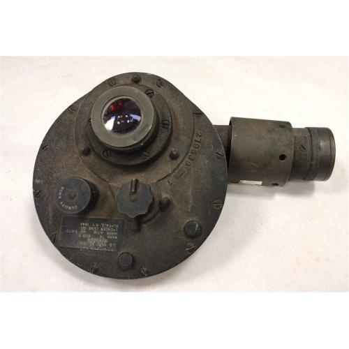 WORLD WAR II U.S. NAVY MARK 74 GUN SITE TELESCOPE