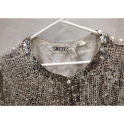THREE VINTAGE LADIES SEQUINED TOPS